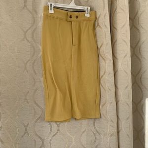 American Apparel Ribbed Skirt (S)